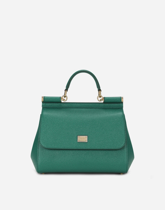D&G Medium Sicily handbag in dauphine leather