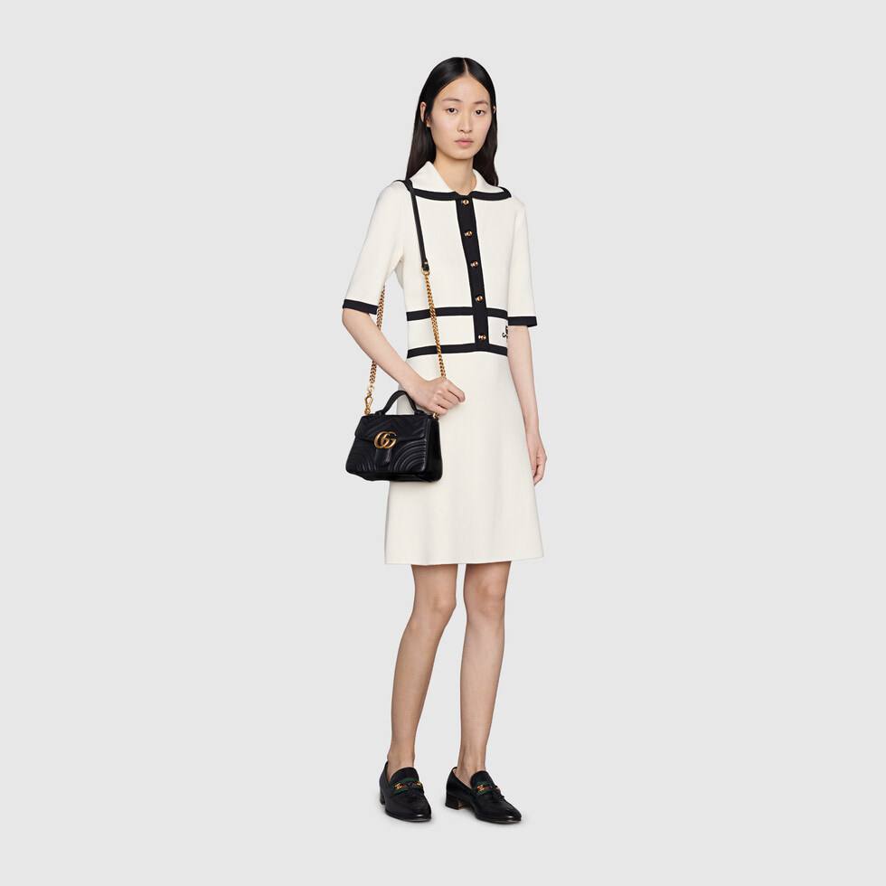 Gucci GG MARMONT MINI TOP HANDLE BAG