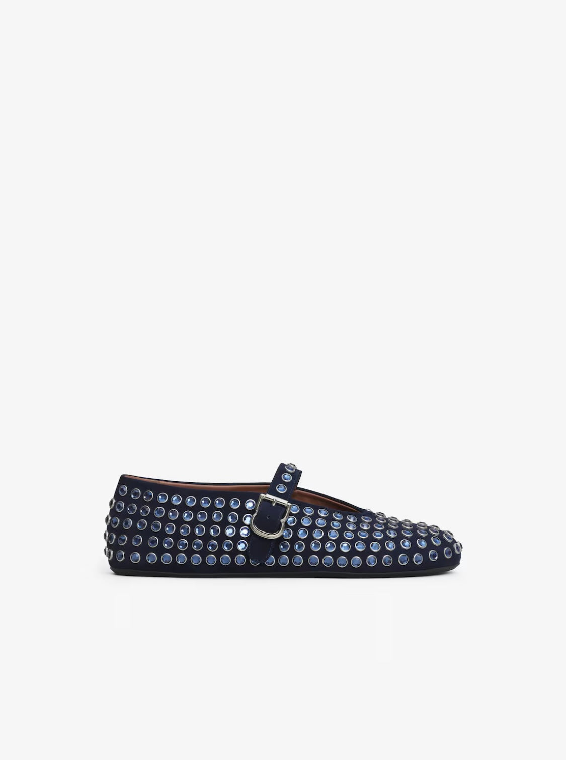 ALAIA STRASS BALLET FLATS