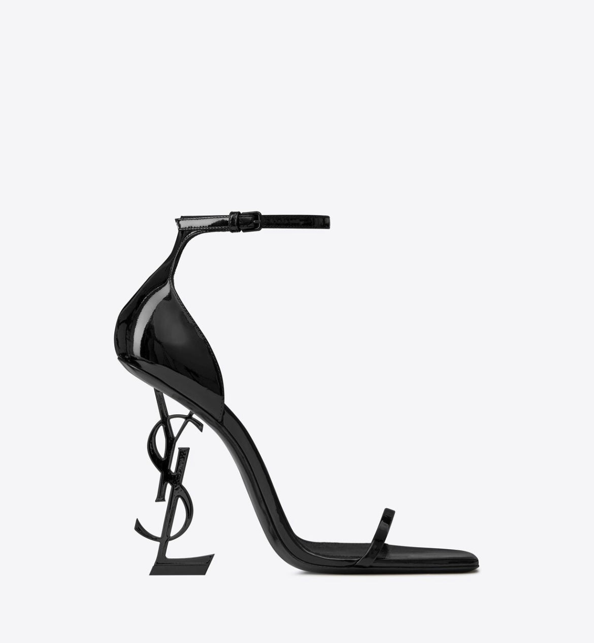 Saint Laurent OPYUM SANDALS IN PATENT LEATHER