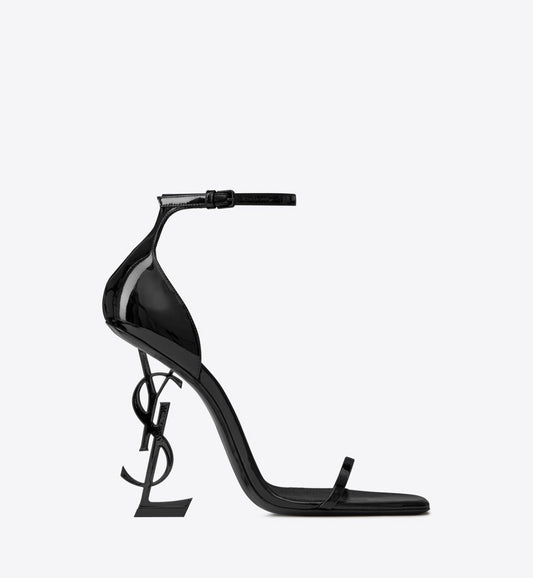 Saint Laurent OPYUM SANDALS IN PATENT LEATHER