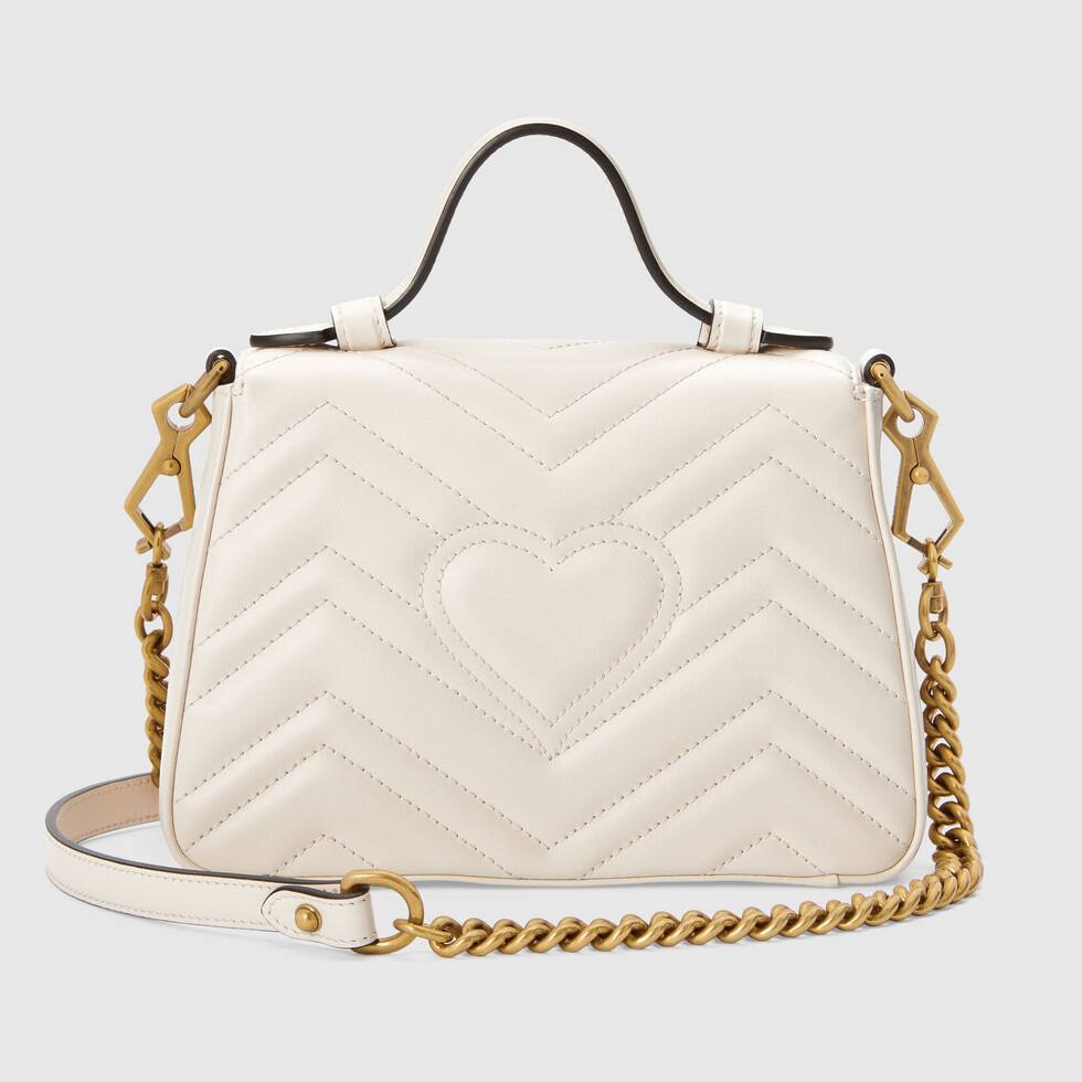 Gucci GG MARMONT MINI TOP HANDLE BAG
