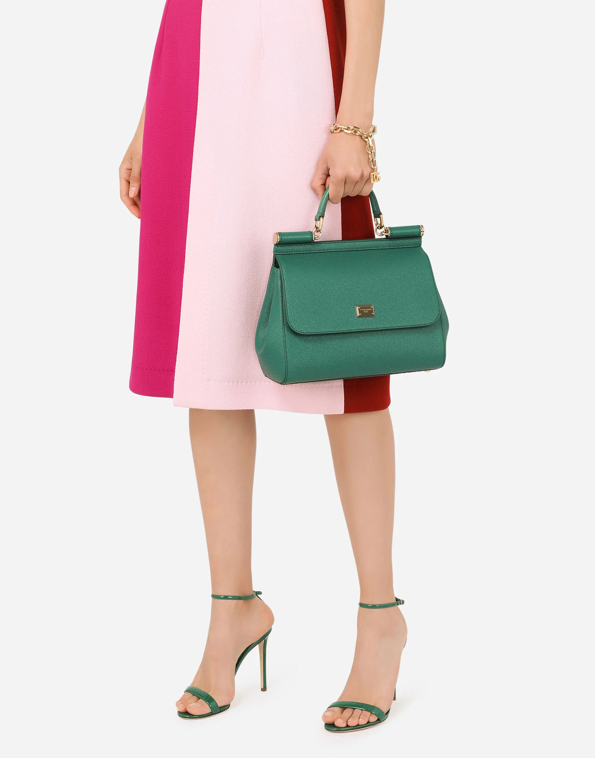 D&G Medium Sicily handbag in dauphine leather