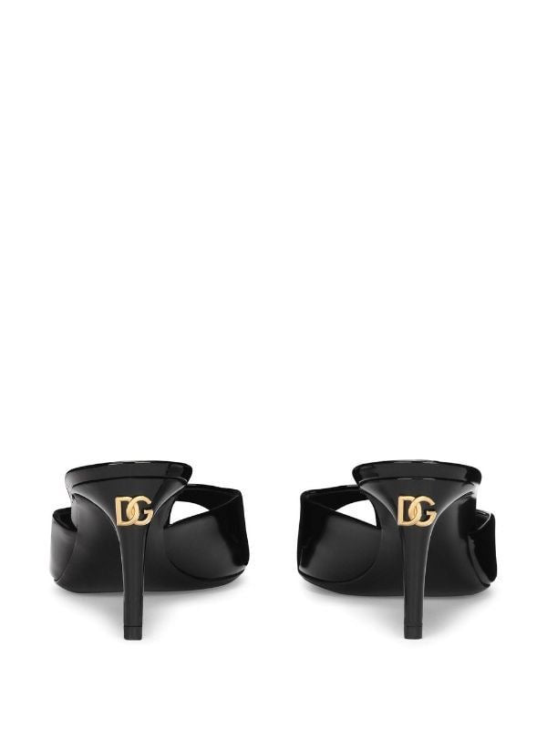 D&G Calfskin mules
