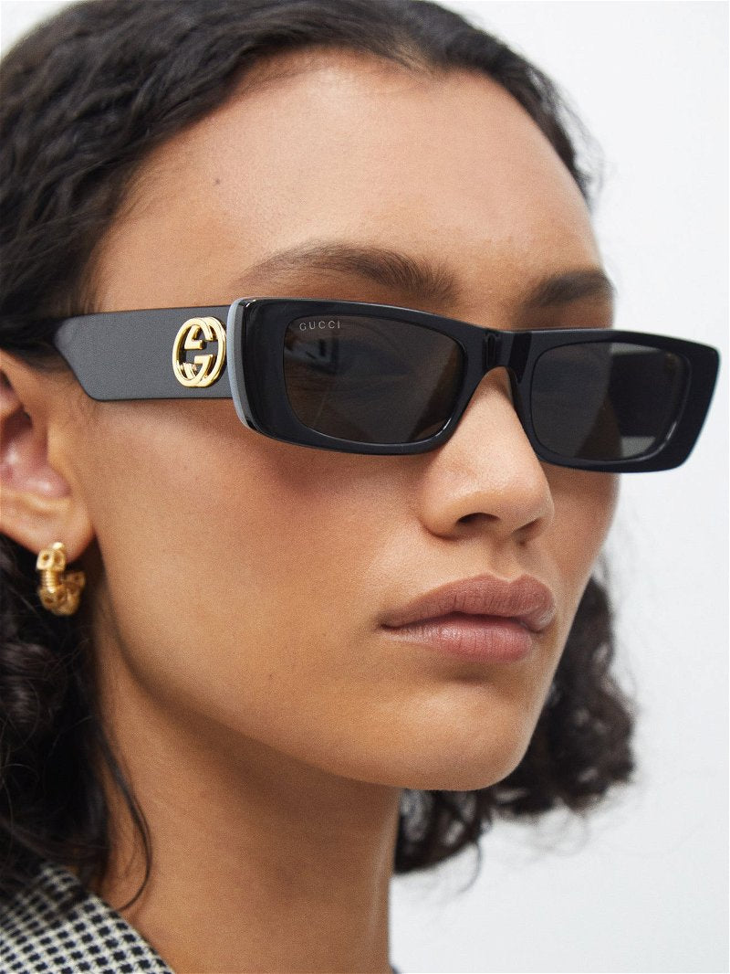 GUCCI

Rectangle Acetate Sunglasses