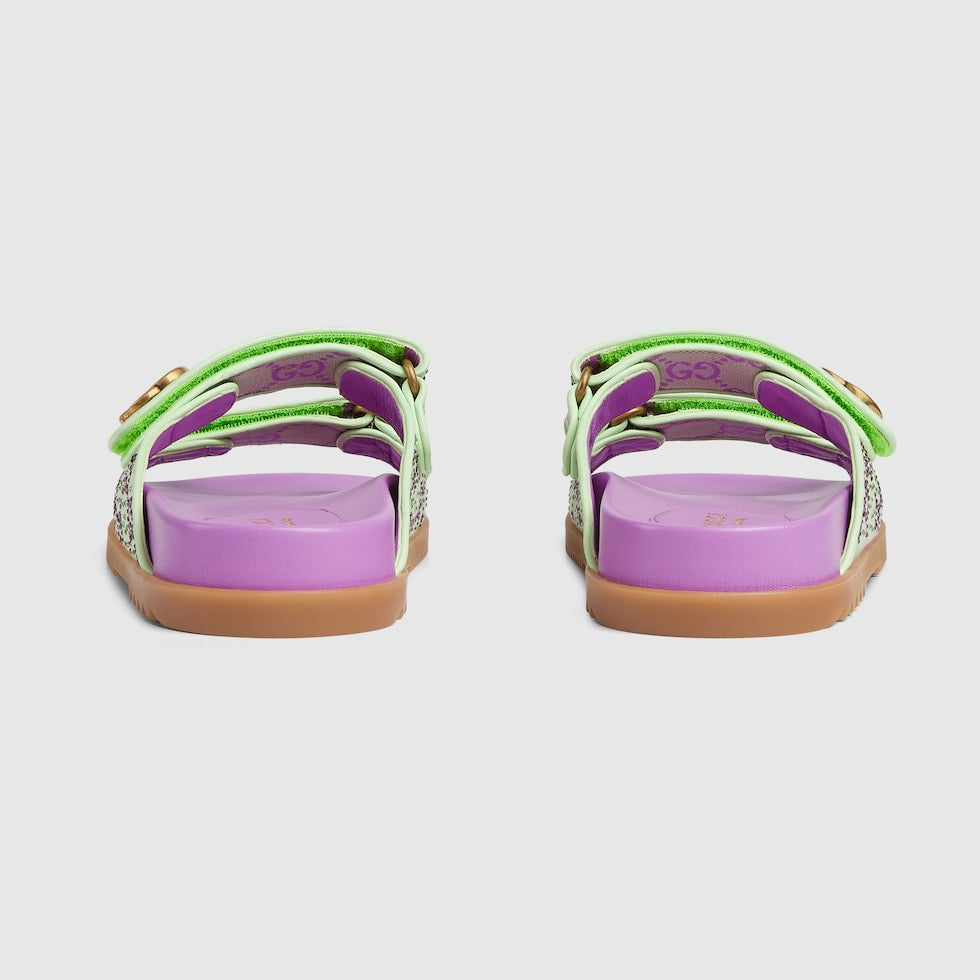 WOMEN'S SANDAL WITH DOUBLE G