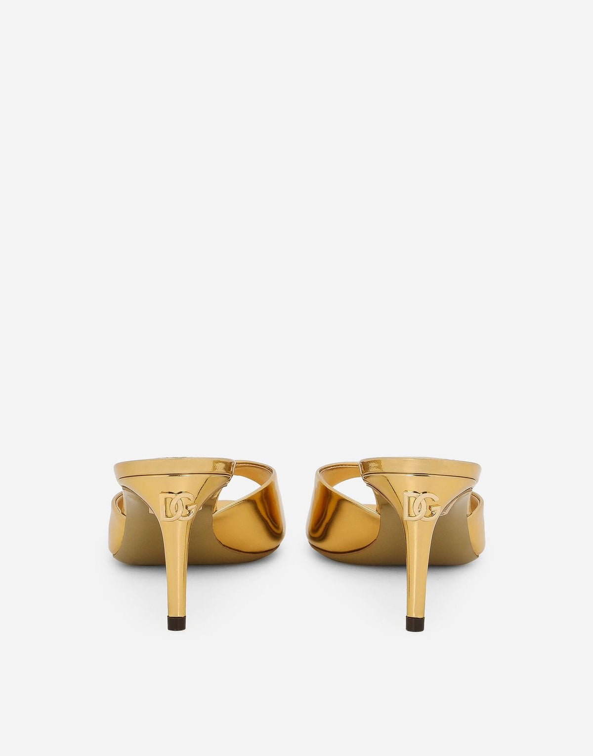 D&G Calfskin mules