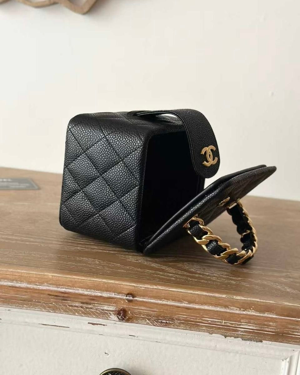 Chanel makeup bag