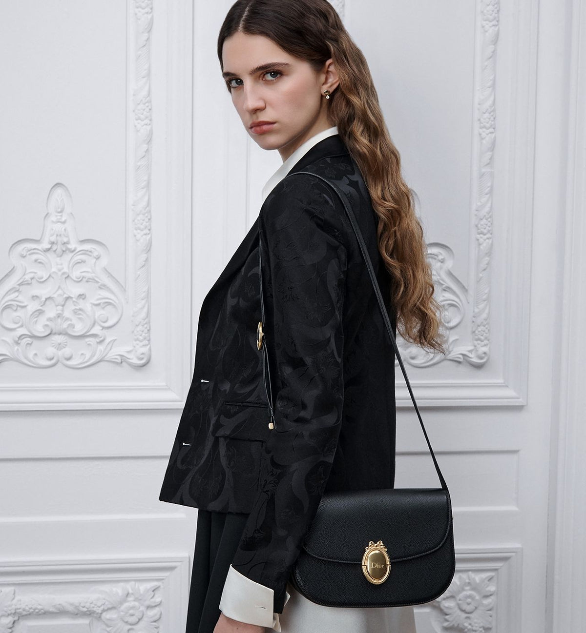 Medium Dior Médaillon Flap Bag
