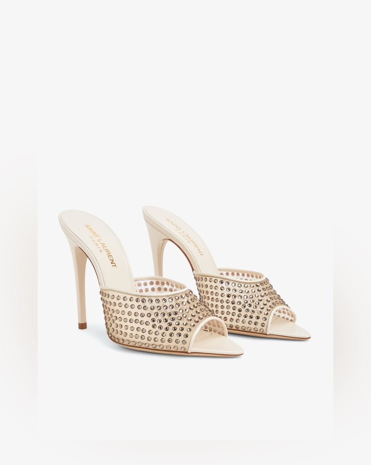 SAINT LAURENT

Blonde Mule Sandals