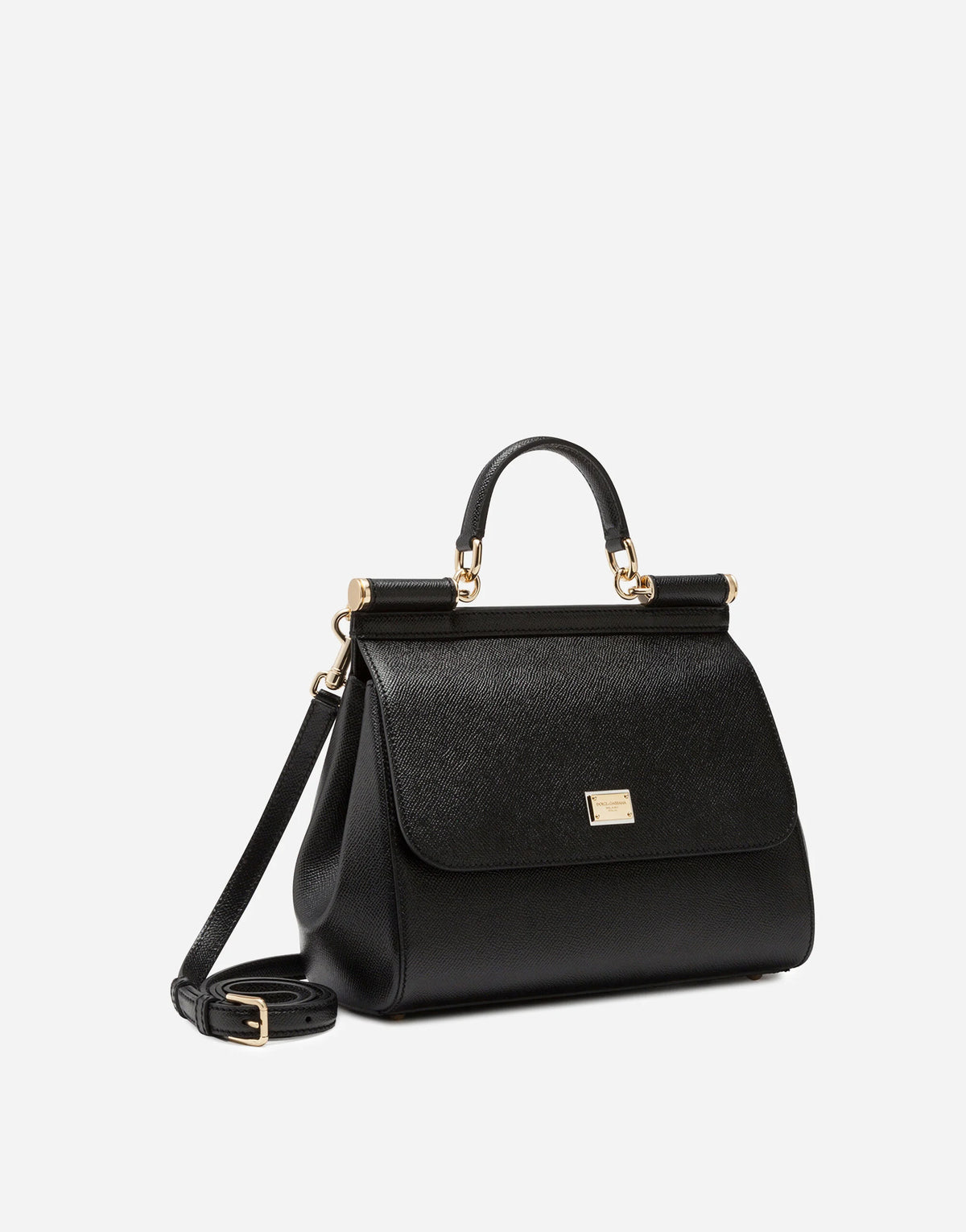 D&G Medium Sicily handbag in dauphine leather
