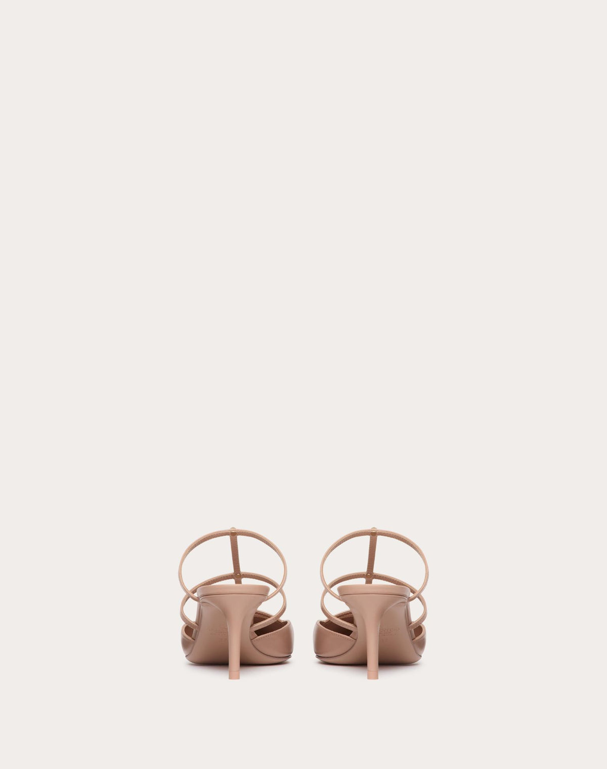 Valentino ROCKSTUD WISPY CALFSKIN MULE 60MM