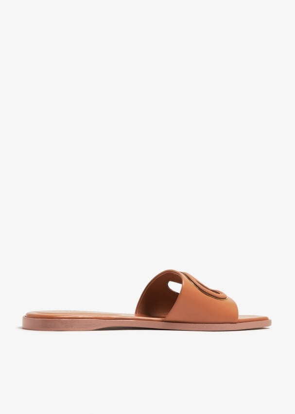 VALENTINO GARAVANI  VLogo Cut-Out Sandals