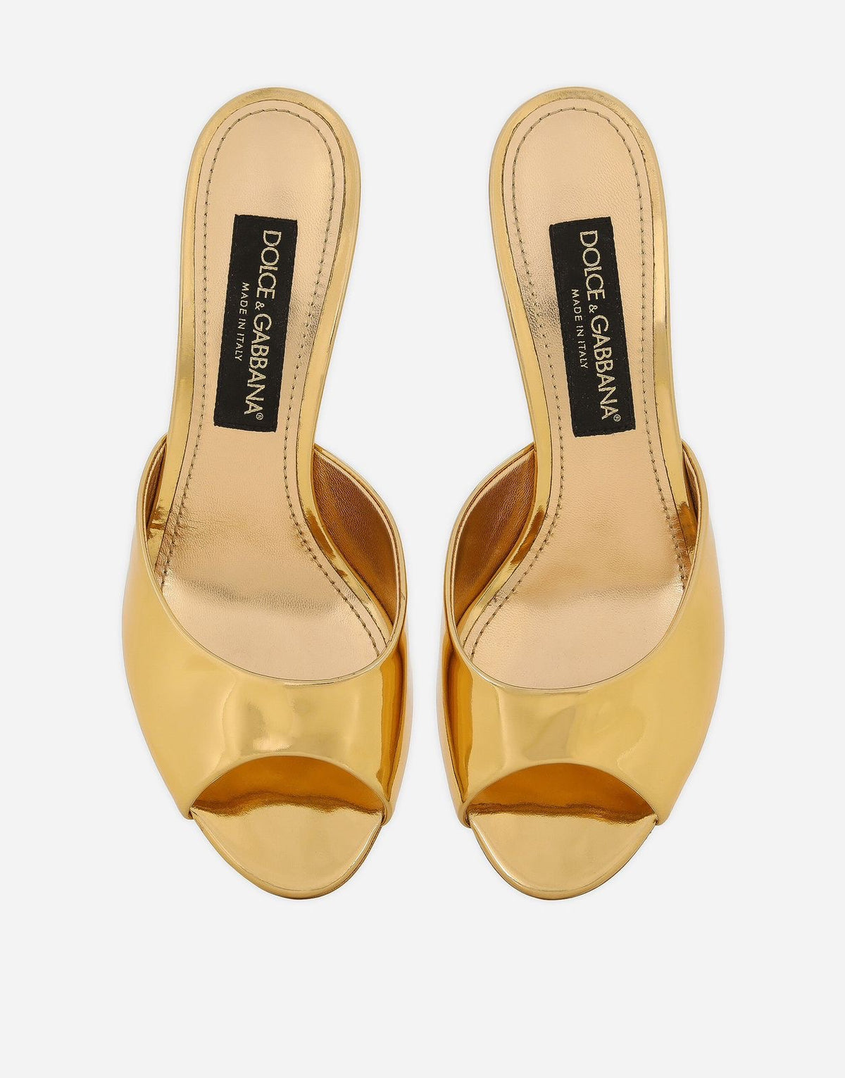 D&G Calfskin mules