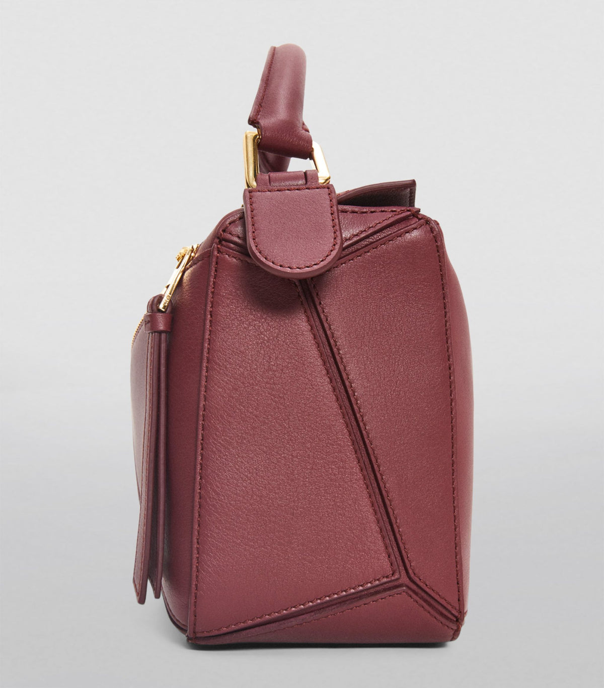 LOEWE Mini Leather Puzzle Edge Top-Handle Bag
