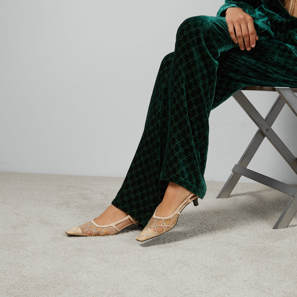 Gucci GG SLINGBACK PUMP