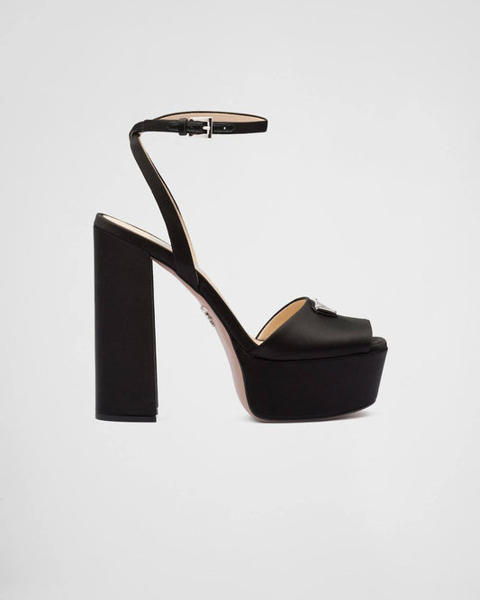 Prada
satin platform 135mm sandals