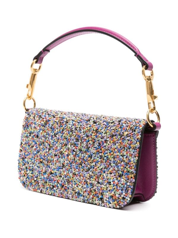 Valentino Garavani
small Locò embellished tote bag