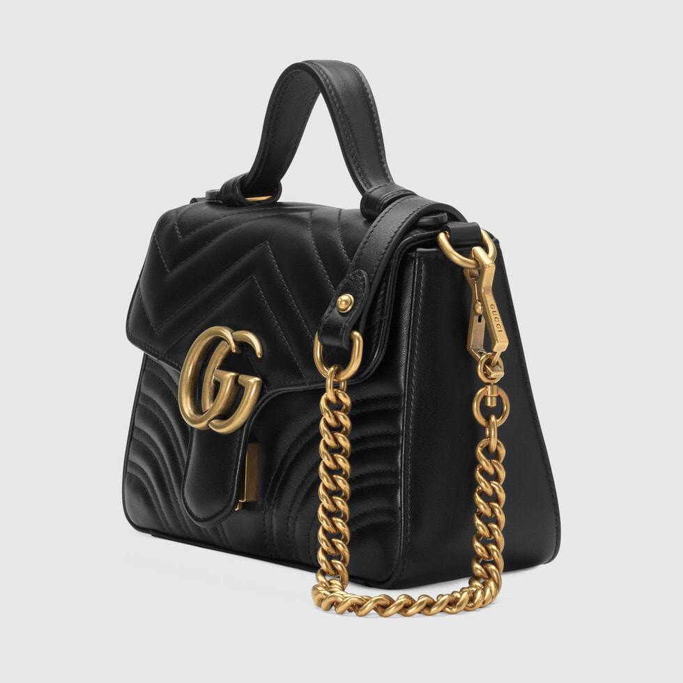 Gucci GG MARMONT MINI TOP HANDLE BAG